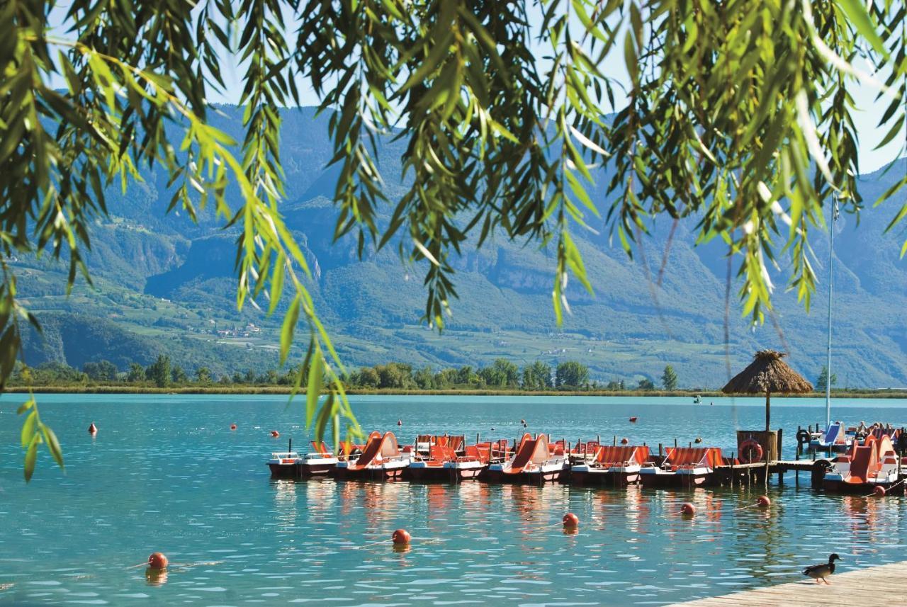 Seeberg Garni Hotel Caldaro Bagian luar foto