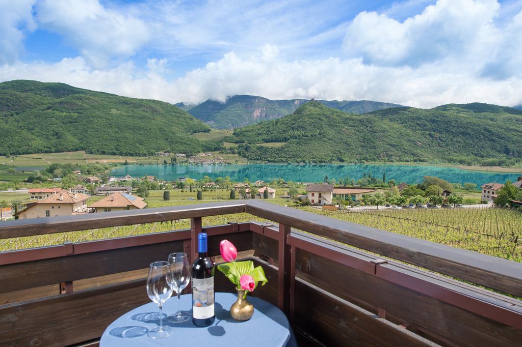 Seeberg Garni Hotel Caldaro Bagian luar foto